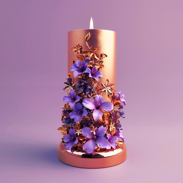 Decorative candle stand
