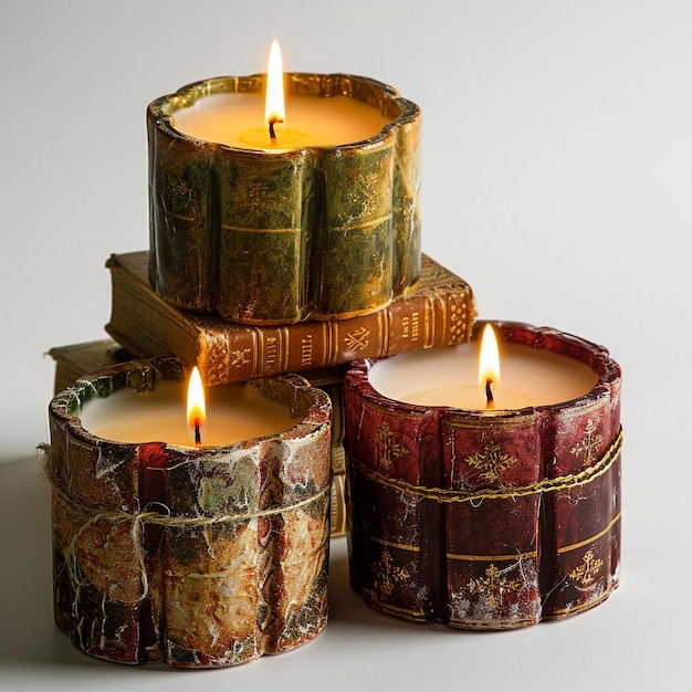 Handmade candle craft